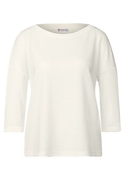 STREET ONE 3/4-Arm-Shirt Strick-Look Shirt (1-tlg) günstig online kaufen