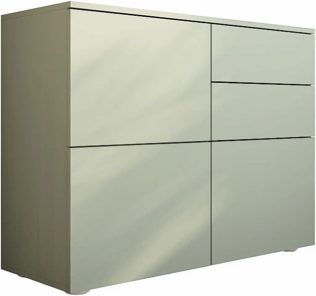 borchardt Möbel Kommode "Rova, modern, grifflos, praktisch, 3 Türen" Push-T günstig online kaufen