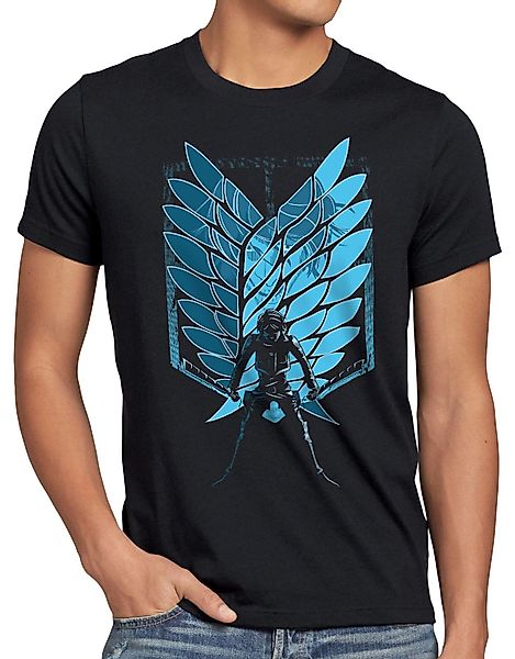 style3 T-Shirt Titan Battle anime on günstig online kaufen