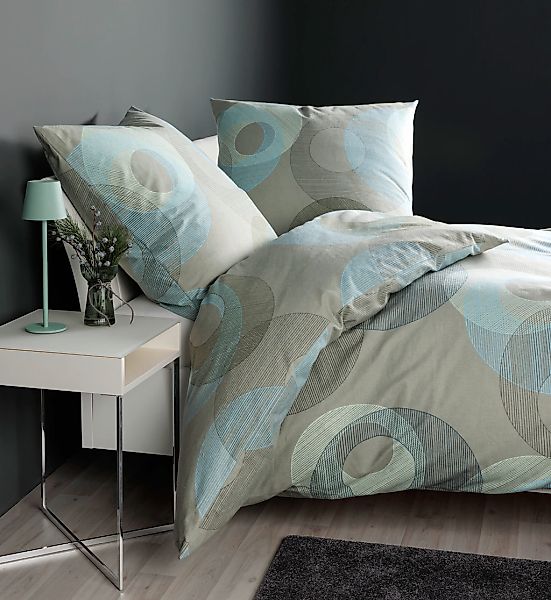 Janine Bettwäsche "Mako-Satin 31167" 2 tlg. tlg. mit Reissverschluss günstig online kaufen