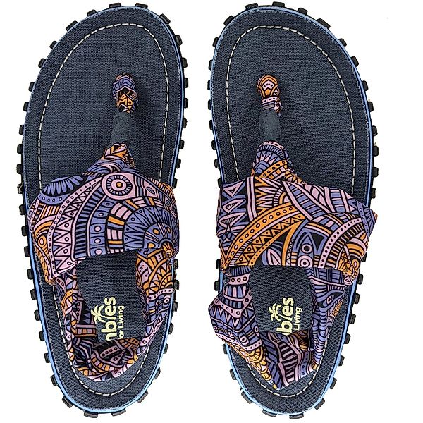 Gumbies Slingback Aztec Riemchensandalette aus recycelten günstig online kaufen