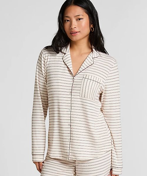 Hunkemöller Pyjama "Essential Jersey Long-Sleeved Jacket" günstig online kaufen
