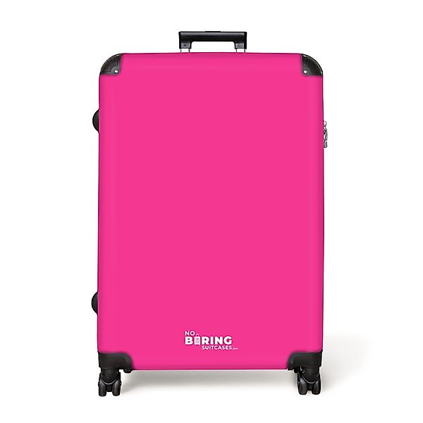 NoBoringSuitcases.com© Hartschalen-Trolley Rosa - Einfarbig 77 günstig online kaufen
