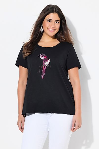 Ulla Popken T-Shirt T-Shirt Papagei Classic günstig online kaufen