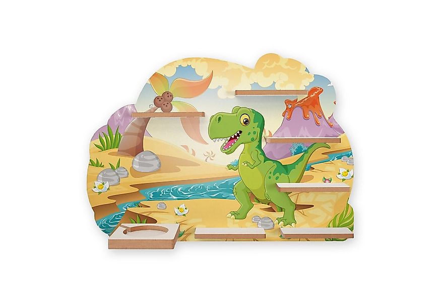 Kreative Feder Wandregal MUSIKBOX-REGAL Little Dino, für TONIE-BOX und TONI günstig online kaufen
