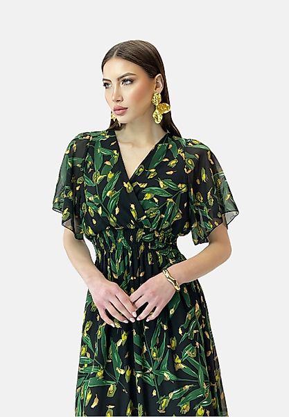 Elara Midikleid Elara Damen Sommerblumenkleid (1-tlg) günstig online kaufen