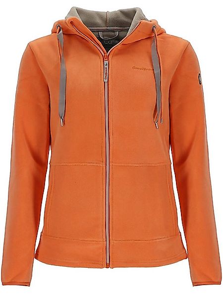 Coastguard Fleecejacke 50939 Damen Jacke gebondet mit angeschnittener Kapuz günstig online kaufen