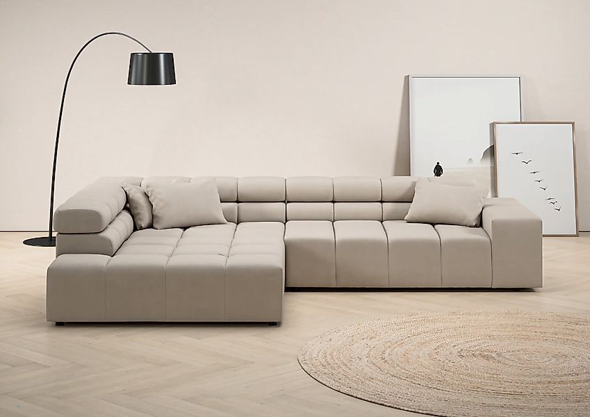 INOSIGN Ecksofa "Ancona incl. Kopfteilverstellung, OTTOs Choice, Breite 319 günstig online kaufen