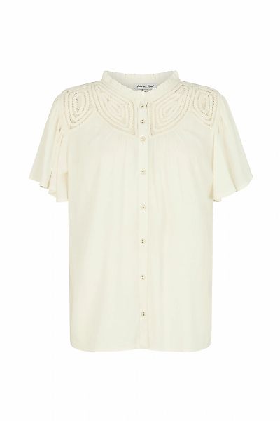 Lily and Lionel Hemdbluse "Kew Lace Insert Angel Sleeve Shirt Damen" günstig online kaufen