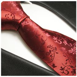 Paul Malone Krawatte Herren Hochzeitskrawatte floral günstig online kaufen