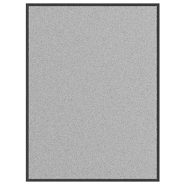 vidaXL Fußmatte Fußmatte Grau 80x120 cm, günstig online kaufen
