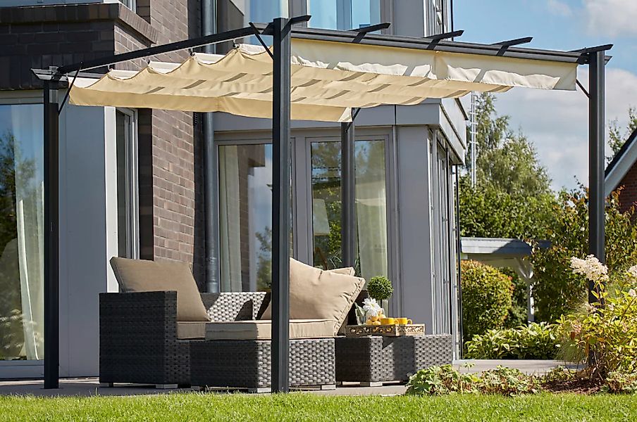 KONIFERA Pavillon "Pergola Tilos" verschiedene Größen/Farben günstig online kaufen