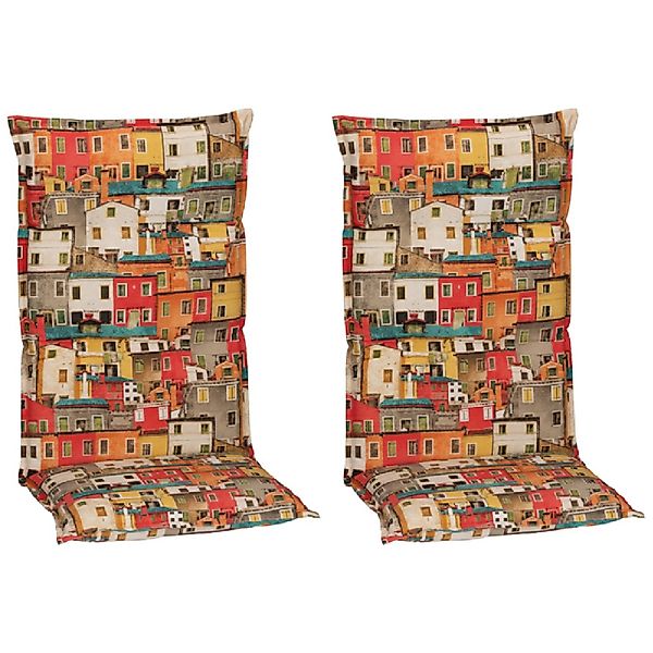 Beo Sitzauflage Hochlehner Tours 2er-Set mit Hausdesign günstig online kaufen