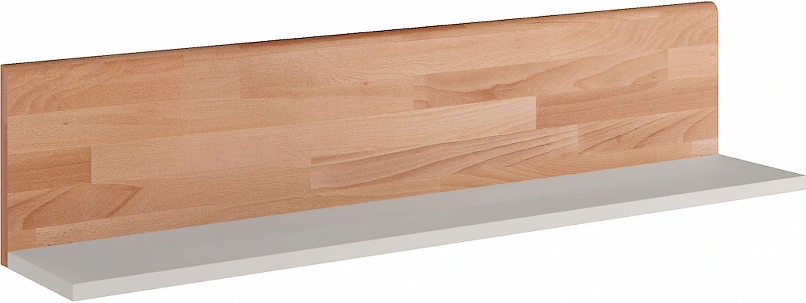 OTTO home Wandregal "CITRA auf Kernbuche Massivholz und Melamin in Grau" Se günstig online kaufen