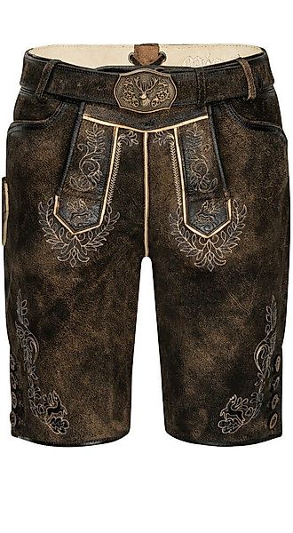 Nübler Trachtenlederhose Lederhose kurz Martin in günstig online kaufen