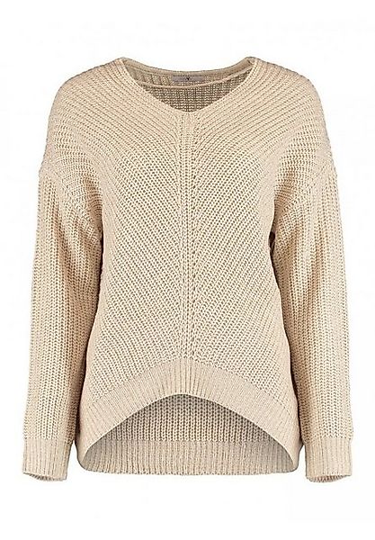 HaILY’S Strickpullover Grobstrick V-Ausschnitt Swaeter Pi44pa günstig online kaufen
