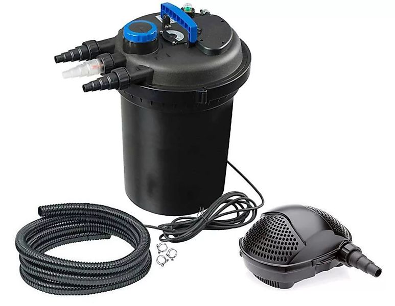 Ubbink Bio Pressure II 18000 Teichfilter Set Druckfilter UV Pumpe PondoMax günstig online kaufen