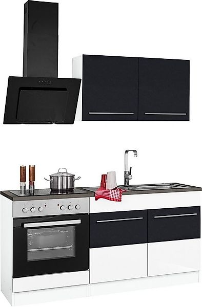 KOCHSTATION Küchenzeile KS-Trient, Breite 160 cm, mit E-Geräten günstig online kaufen