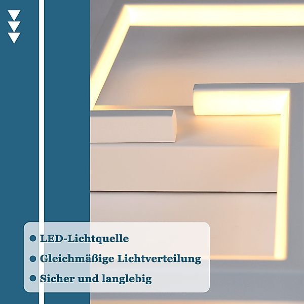 ZMH LED Deckenleuchte LED Deckenleuchte Modern günstig online kaufen