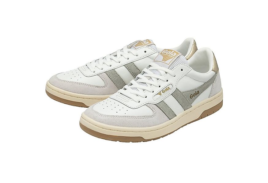 Gola Hawk weiss/hellgrau/gold Damen Sneaker günstig online kaufen