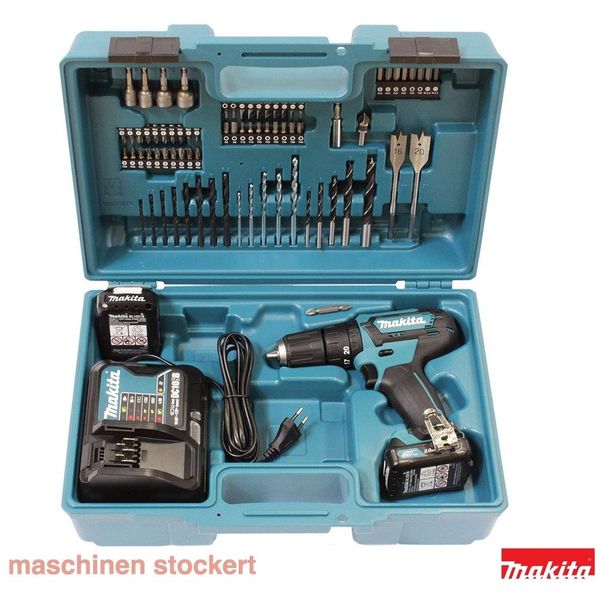 Makita Akku-Bohrschrauber Akku-Schlagbohrschrauber HP333DSAX1 12 Volt, günstig online kaufen