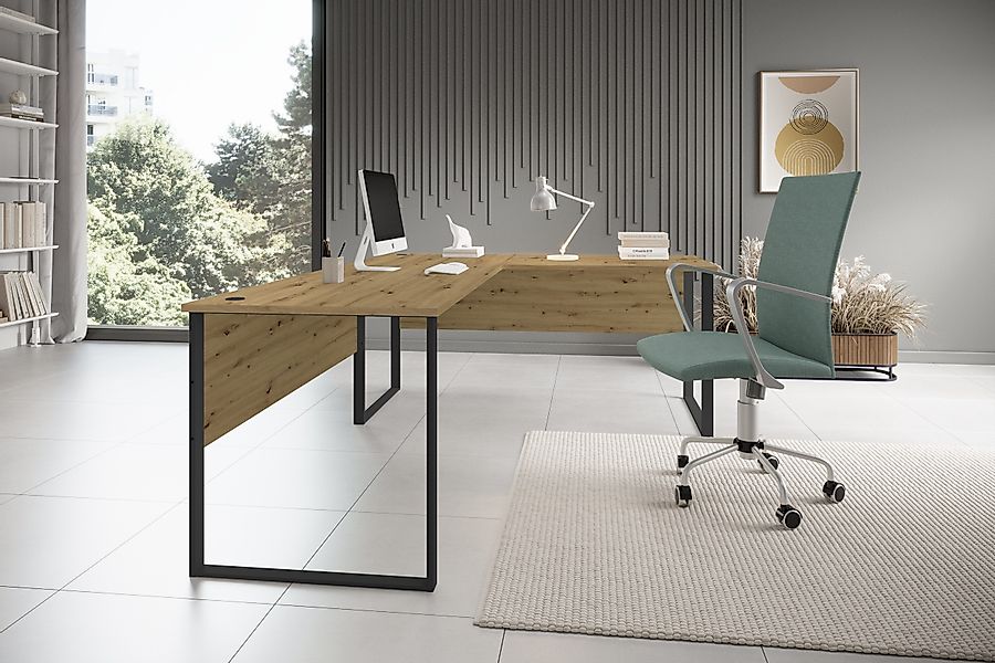 BEGA OFFICE Eckschreibtisch "Amanda", (1 St.), Winkelschreibtisch rechts li günstig online kaufen