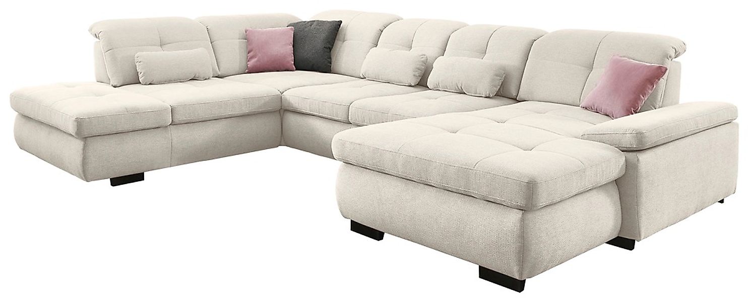 Die PlanBar Ecksofa »MP-IN16012 L-Form, mit Kaltschaum-Polsterung«, inkl. S günstig online kaufen