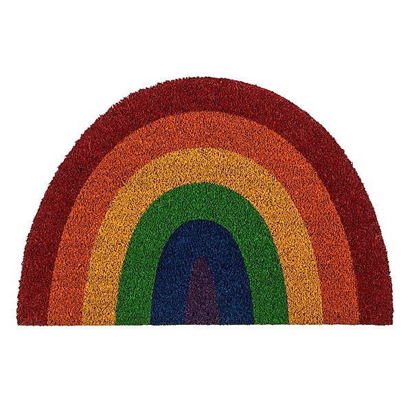 ReWu Fußmatte Fußmatte, Pride, halbrund, ca60x40cm, günstig online kaufen
