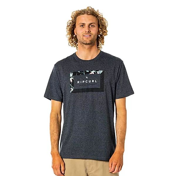 Rip Curl Tropic World Kurzärmeliges T-shirt S Black Marled günstig online kaufen