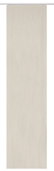 ELBERSDRUCKE Schiebegardine blickdichter Schiebevorhang Lino beige 245x60cm günstig online kaufen