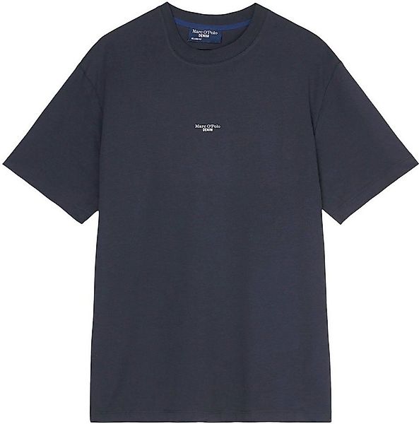 Marc O'Polo DENIM T-Shirt mit Labeling vorne mittig günstig online kaufen