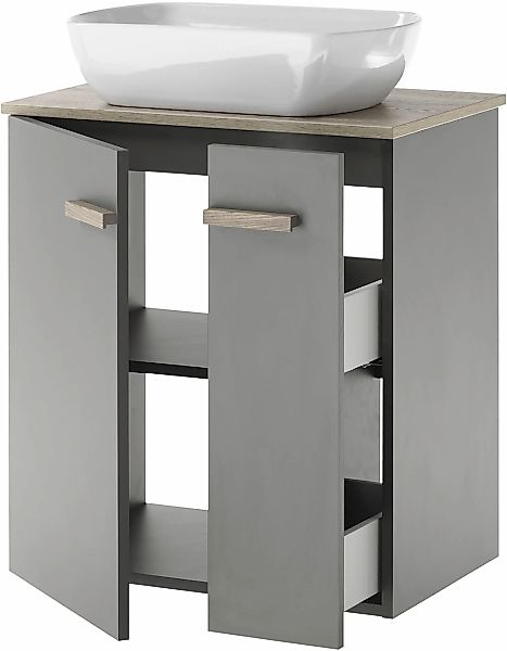 Places of Style Badmöbel-Set "SOLiD, Badmöbel-Set, Bad im modernen Design, günstig online kaufen