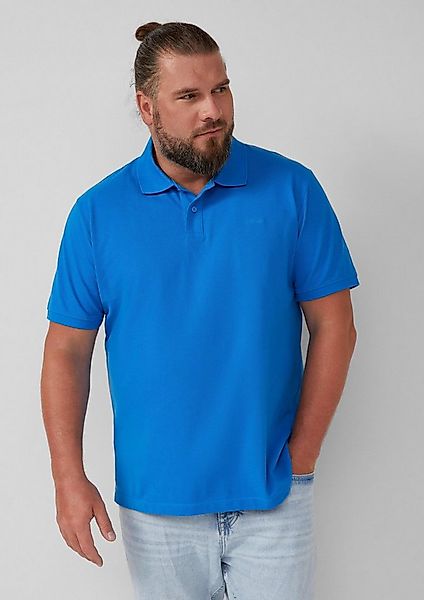 s.Oliver Kurzarmshirt Polo-Shirt Poloshirt aus Baumwollpiqué günstig online kaufen