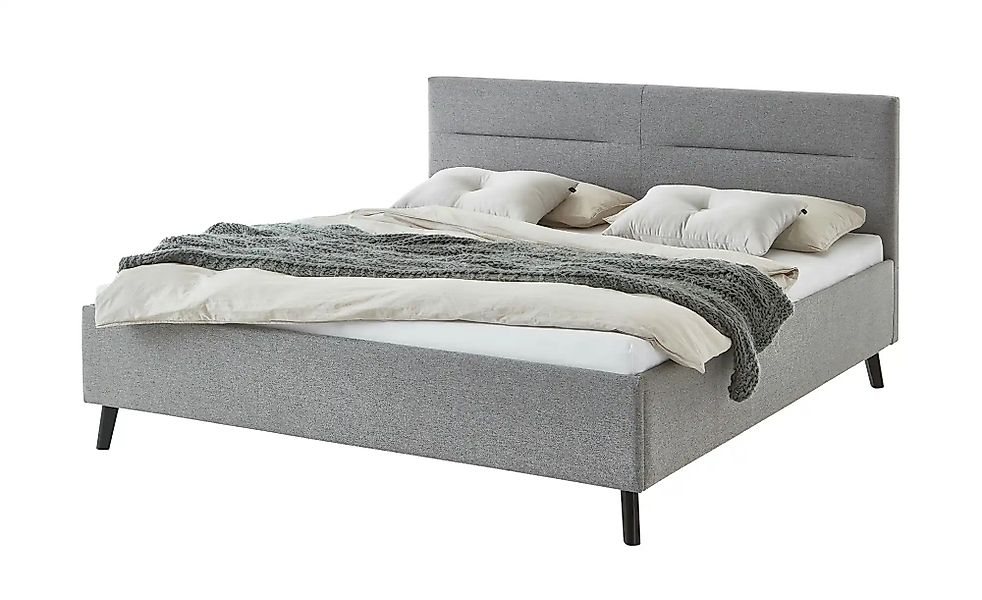 Polsterbett  Saltdean ¦ grau ¦ Maße (cm): B: 188 H: 100 Betten > Polsterbet günstig online kaufen