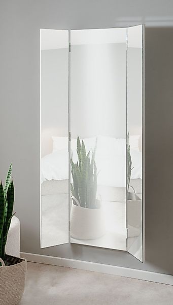 Furn.Design Garderobenspiegel Ledmore (Wandspiegel aufklappbar / günstig online kaufen