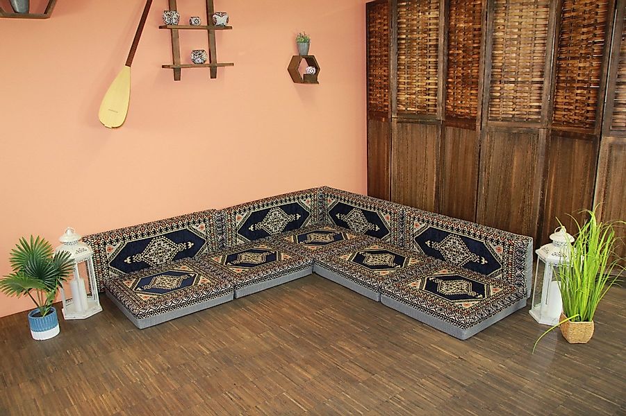 CaddeBuy Sofa Terrassen-Palettensofa, Bodensitzkissen, Orientalisches Sofa, günstig online kaufen