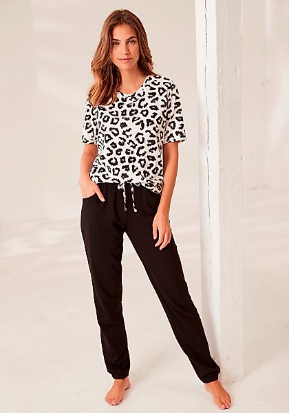 Vivance Dreams Pyjama 1-teilig, mit Animalprint günstig online kaufen