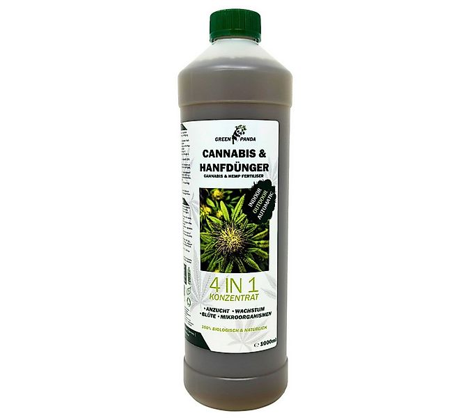 GreenPanda Spezialdünger Bio Hanfdünger - Cannabisdünger -, Flasche, 1-St., günstig online kaufen