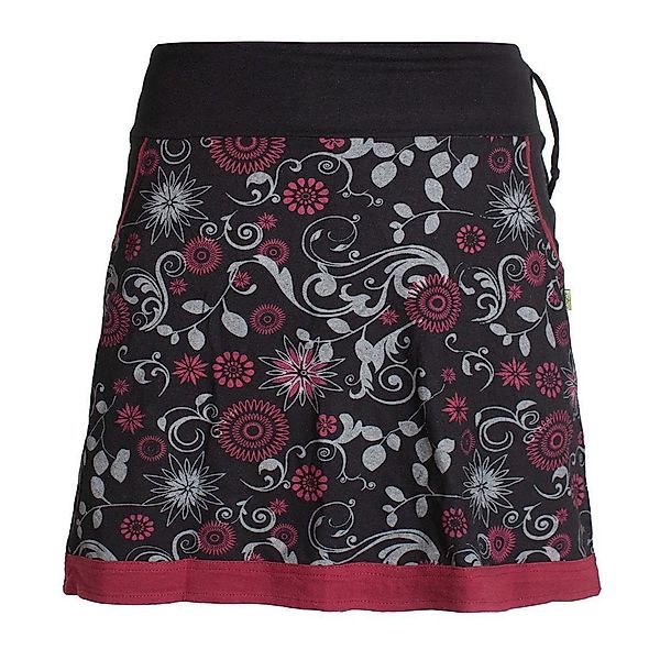 Vishes A-Linien-Rock Lagenlook Blumen-Rock mit Mandalas günstig online kaufen