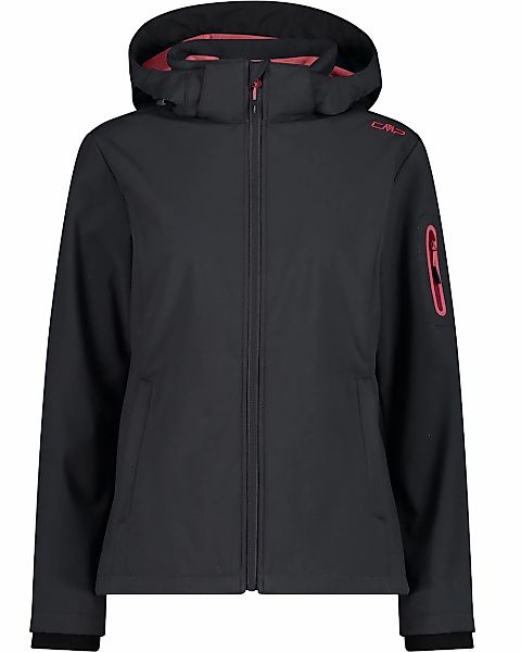 CMP Softshelljacke "WOMAN JACKET ZIP HOOD", (1 St.), Wärmend & wind- & wass günstig online kaufen
