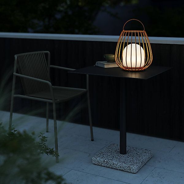 LED-Tischleuchte Jim To-Go, Außenbereich, orange günstig online kaufen