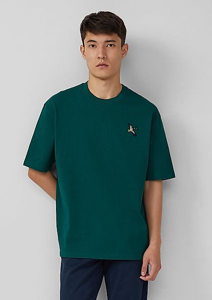 s.Oliver Kurzarmshirt Heavy Jersey T-Shirt im günstig online kaufen