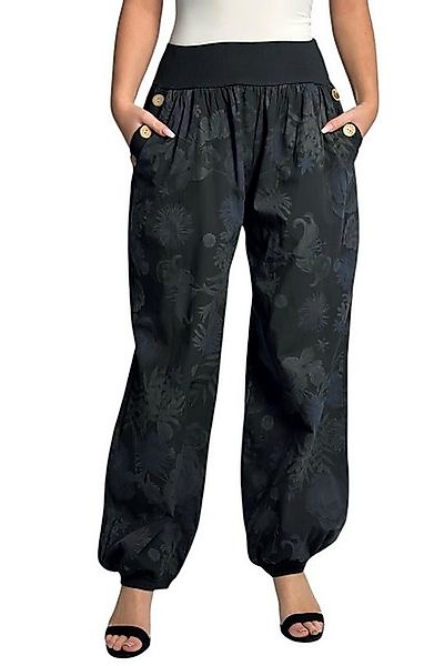 Mississhop Haremshose Baumwollhose Damenhose Aladinhose Blumenprint günstig online kaufen