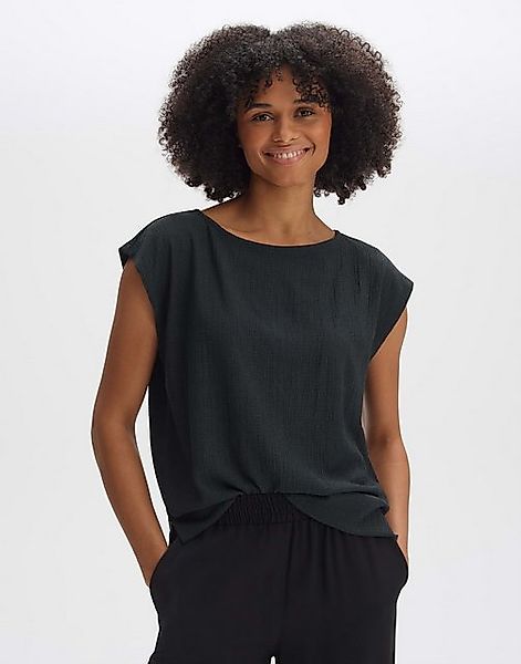 OPUS Kurzarmshirt Strukturiertes Shirt SEFURO Loose günstig online kaufen
