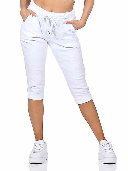 OriginalYou 7/8-Hose Damen Sommerhose Caprihose Kurze Hose moderne Knittero günstig online kaufen