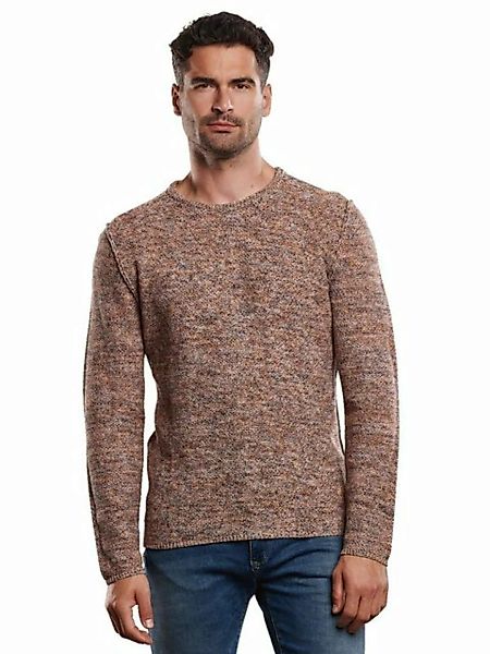 Engbers Rundhalspullover Pullover gemustert günstig online kaufen