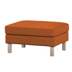 Bezug für Karlstad Hocker, Karamell, Husse, Karstadt Hocker, Cotton Panama günstig online kaufen