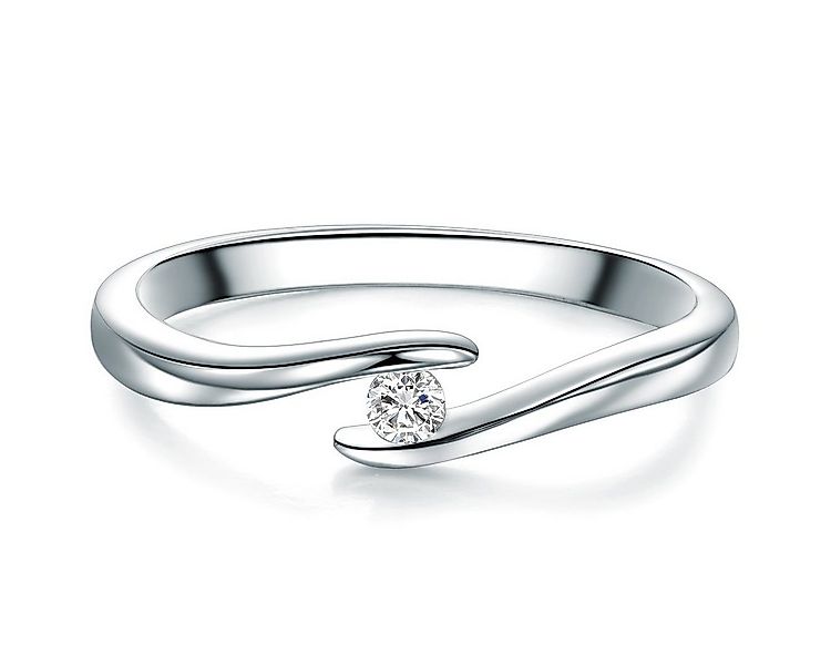 Trilani Silberring silber, mit Zirkonia günstig online kaufen
