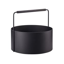 blomus Kaminholzkorb -ASHI- Eleganter Holzkorb: Stilvoll, günstig online kaufen