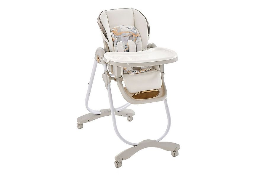 COSTWAY Hochstuhl Babystuhl (1 St), klappbar, höhenverstellbar, mit Liegefu günstig online kaufen